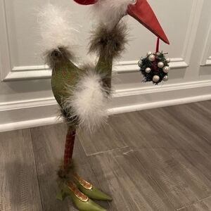 Dept 56 Patience Brewster Krinkles Christmas Goose in High Heels